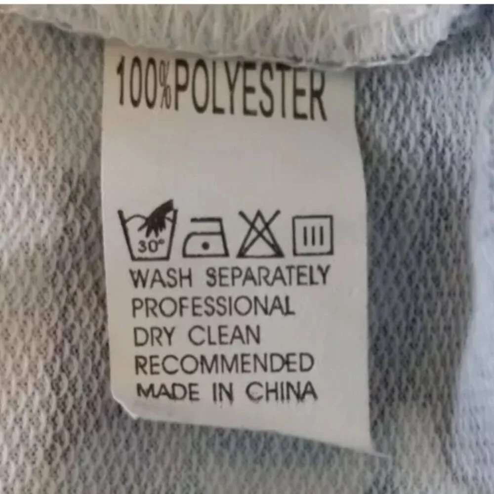 Long Sleeve T-shirt  Sz L  NEW Crew Neck Casual Blouse 1/4 zip blue/white Women - Picture 11 of 13